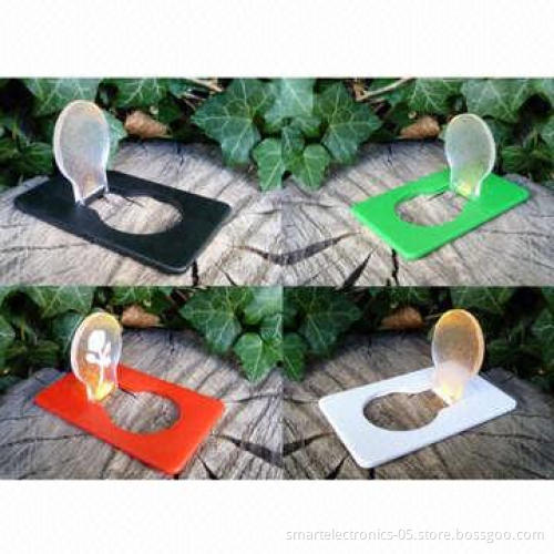 LED Light Card Gifts, Made of ABS